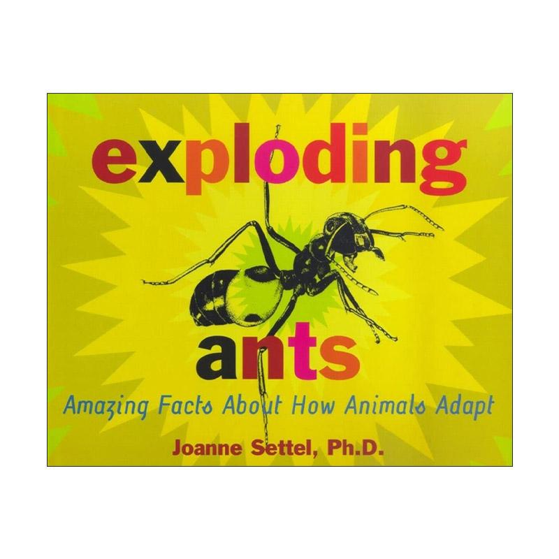 英文原版 Exploding Ants 蚂蚁 关于动物如何适应的惊人事实 精装科普 英文版 进口英语原版书籍