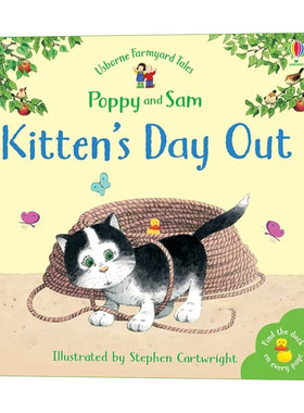 农场故事 小猫出游 Farmyard Tales Poppy and Sam Kitten's Day Out 英文原版儿童启蒙故事绘本 进口英语书籍