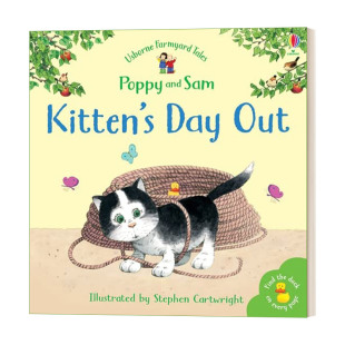 Tales 进口英语书籍 儿童启蒙故事绘本 小猫出游 Farmyard Day and Poppy 英文原版 农场故事 Sam Out Kitten