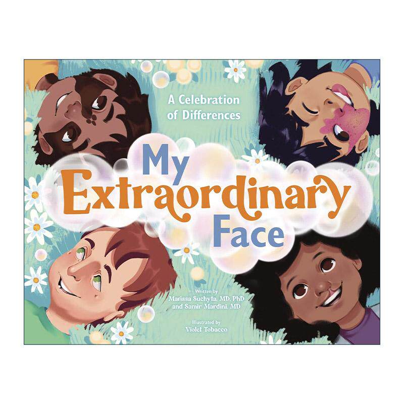 英文原版 My Extraordinary Face 我与众不同的脸蛋 接受并爱自己的独特 儿童精装绘本 梅奥诊所 腭裂 白癜风 进口英语原版书籍