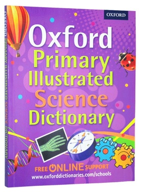牛津初级插图科学字典 Oxford Primary Illustrated Science Dictionary 英文原版英英词典工具书