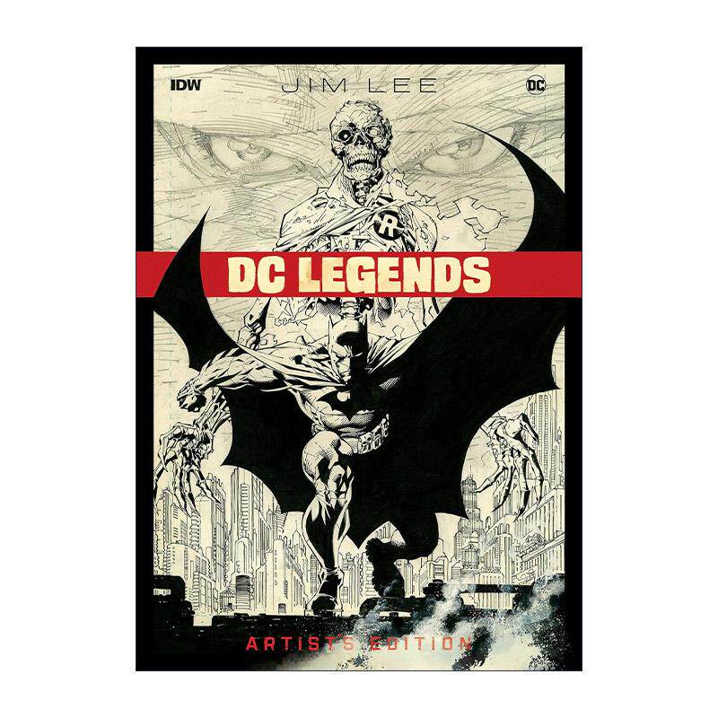 英文原版 Jim Lee DC Legends 吉姆·李传奇漫画作品集 艺术家版 精装收藏版 英文版 进口英语原版书籍