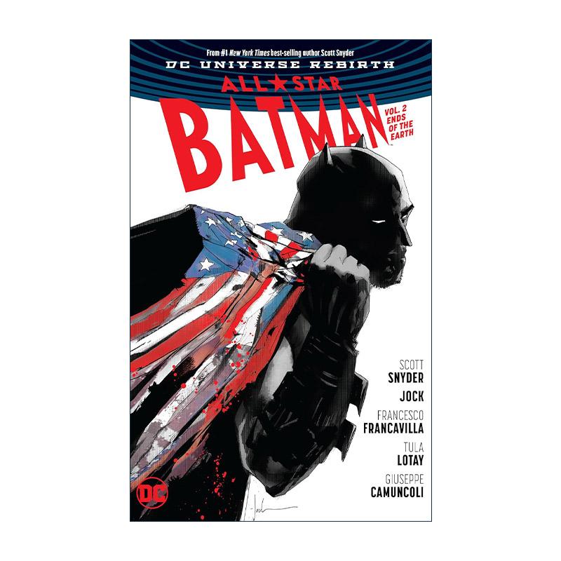 英文原版 All Star Batman Vol. 2 Ends of the Earth 全明星蝙蝠侠 卷二 地球末日 DC漫画 英文版 进口英语原版书籍
