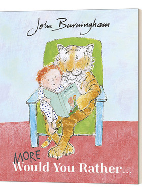 更多你喜欢 约翰·伯明翰 More Would You Rather 英文原版儿童绘本 进口英语书籍
