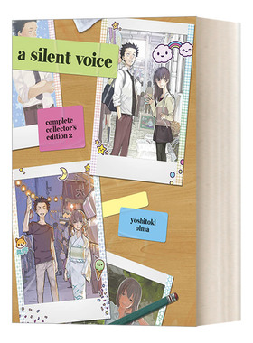 英文原版 A Silent Voice Complete Collector's Edition2 声之形2 精装典藏版 日本漫画 Yoshitoki Oima 英文版 进口英语书籍