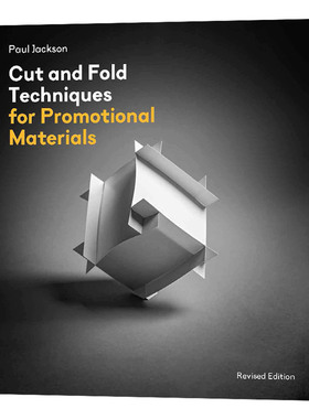 英文原版 剪切折纸技术 Cut and Fold Techniques for Promotional Materials 制作宣传材料 英文版进口英语艺术类书籍