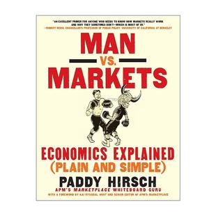 英文原版 Man vs. Markets 一拳击倒经济学 华尔街记者写给每个人的经济学常识 英文版 进口英语原版书籍