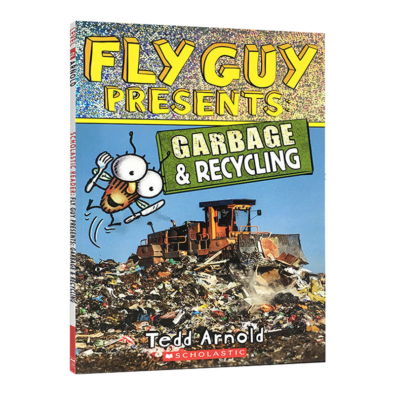 学乐分级读本2级苍蝇小子垃圾循环 Fly Guy Presents Garbage and Recycling Scholastic Reader英文原版儿童读物英文版进口书