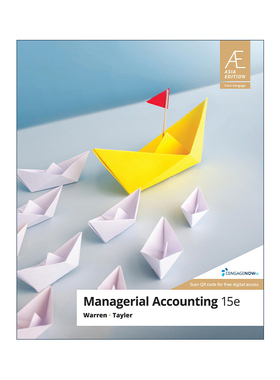 英文原版 Managerial Accounting 管理会计 第15版 英文版 进口英语原版书籍