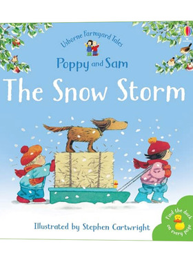 农场故事 暴风雪的故事 Farmyard Tales Poppy and Sam The Snow Storm 英文原版儿童启蒙故事绘本 进口英语书籍