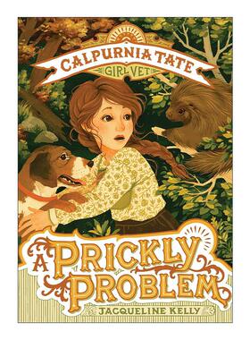 英文原版 A Prickly Problem 棘手的问题 兽医少女系列 英文版 进口英语原版书籍