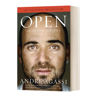 阿加西自传 Open An Autobiography 豆瓣阅读 Andre Agassi 安德烈阿加西 英文原版人物传记读物 进口英语书籍