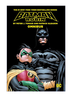 Batman and Robin Omnibus 蝙蝠侠与罗宾 2023精选集 DC漫画 精装收藏版 Peter J. Tomasi 英文原版漫画读物 进口英语书籍