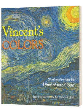 Vincent's Colors  梵高的颜色 精装 儿童艺术启蒙 博物馆收藏艺术作品