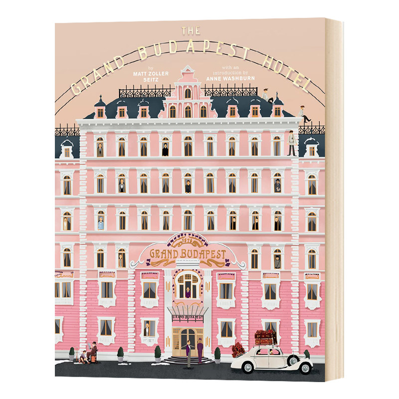 布达佩斯大饭店电影影集精装 The Wes Anderson Collection The Grand Budapest Hotel Matt Zoller Seitz英文原版饭店摄影画册-封面