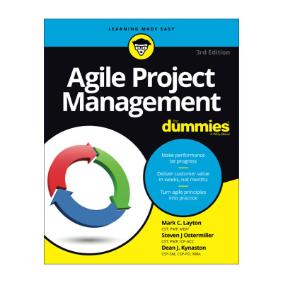 英文原版 Agile Project Management for Dummies 敏捷项目管理 达人迷 第3版 英文版 进口英语原版书籍