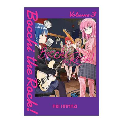 英文原版 Bocchi the Rock Vol.3 孤独摇滚 音乐漫画 卷3 英文版 进口英语原版书籍