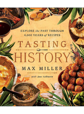 英文原版 Tasting History 品尝历史 通过4000 年的食谱探索过去 精装 英文版 进口英语原版书籍