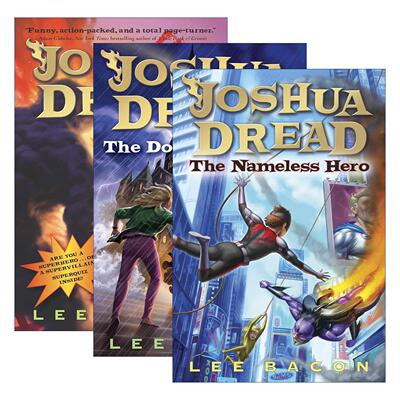 英文原版 Joshua Dread系列3册 约书亚·德雷德 统治之钥 无名英雄 儿童冒险小说 Lee Bacon 英文版 进口英语原版书籍