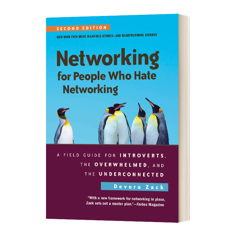零压力社交 内向者的轻松人脉术 Networking for People Who Hate Networking 英文原版自我管理读物 进口英语书籍