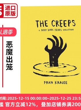 恶魔出笼 细思极恐的脑洞漫画集 Fran Krause 精装 The Creeps A Deep Dark Fears Collection 英文原版漫画 进口英语书籍