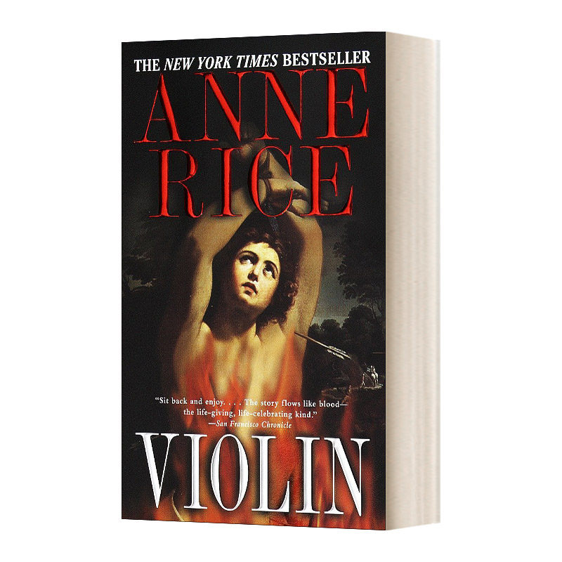 小提琴 violin anne rice安妮·莱斯 英文原版奇幻小说 进口英语书籍