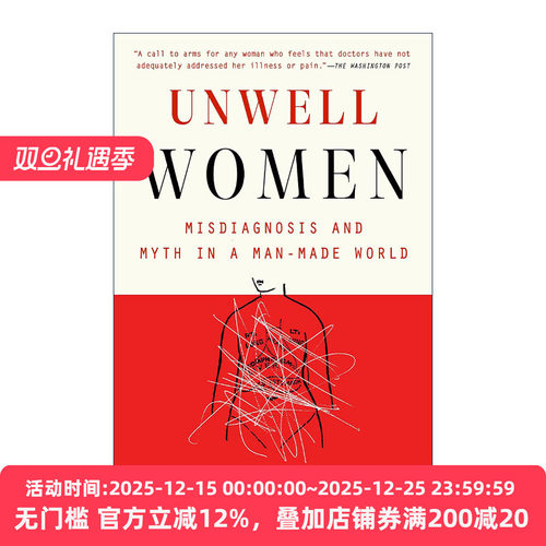 英文原版 Unwell Women 不适的女人 人造世界中的误诊与迷思 女性健康 医疗历史 Elinor Cleghorn 英文版 进口英语原版书籍