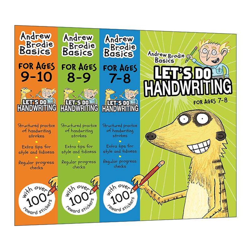 英文原版 Let's do Handwriting 英国小学英语书写练习册3本套装 小学教材 英文版 进口英语原版书籍