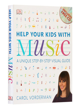帮助你的孩子学习音乐Help Your Kids with Music 英文原版DK家庭教育系列 Carol Vorderman 英文版进口原版英语书籍