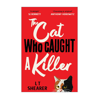 英文原版 The Cat Who Caught a Killer 捉到杀手的猫 侦探推理小说 Conrad the Cat Detective系列1 英文版 进口英语原版书籍