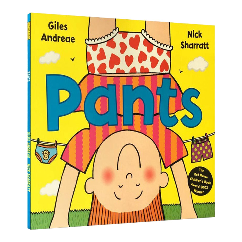 英文原版 Pants 短裤内裤 名家Nick Sharratt 平装大开绘本 英文版 进口英语原版书籍