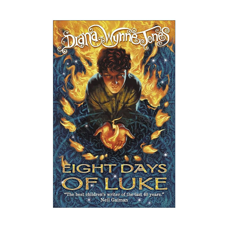 英文原版 Eight Days of Luke 卢克的八日 黛安娜·温恩·琼斯 儿童奇幻小说 哈尔的移动城堡作者 英文版 进口英语原版书籍