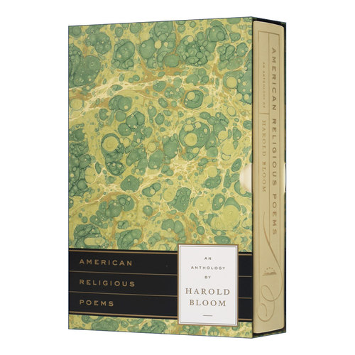 英文原版 American Religious Poems an Anthology by Harold Bloom  美国宗教诗歌:哈罗德·布鲁姆姆选集 精装 进口英语原版书籍