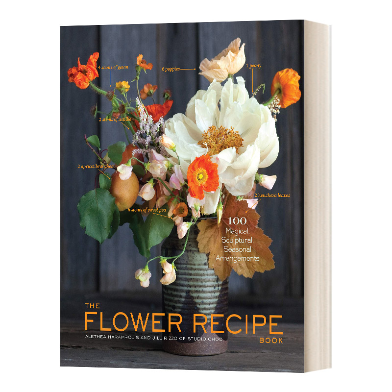 The Flower Recipe Book 插花手册 花艺图书 精装 英文原版艺术画册读物 进口英语书籍