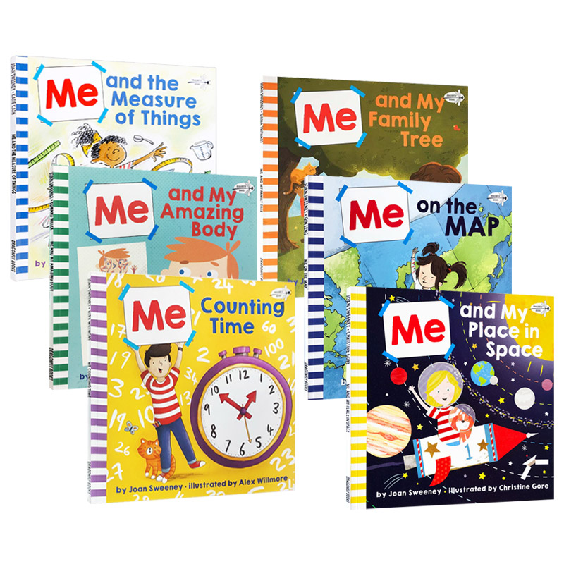 MeandMy系列6册英文儿童绘本