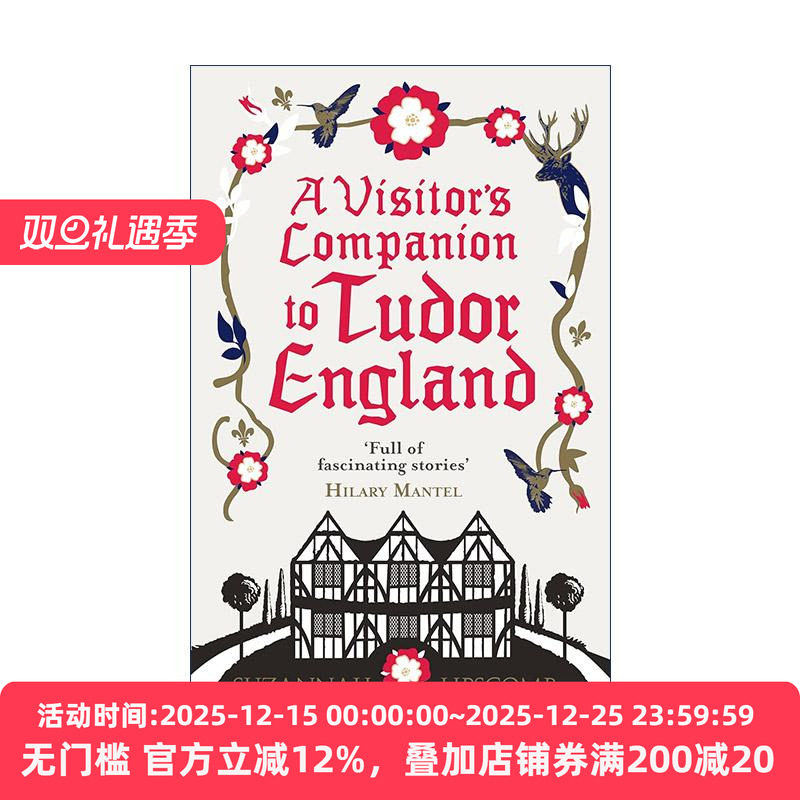 英文原版 A Visitor's Companion to Tudor England 都铎时代英格兰游客指南 英文版 进口英语原版书籍