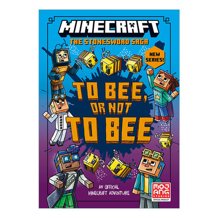 Minecraft To Bee Or Not To Bee Stonesword Saga #4 我的世界 石剑传奇系列小说4 英文原版儿童冒险小说