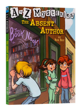 字母之谜1 失踪的小说家 A to Z Mysteries 1 The Absent Author 英文原版儿童读物 进口英语书籍
