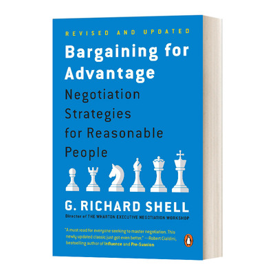 Bargaining for Advantage 谈出你的优势 英文原版企业管理读物 进口英语书籍