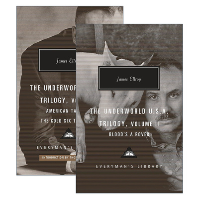 英文原版 The Underworld U.S.A. Trilogy Everyman's Library Contemporary Classics Series 美国地下世界三部曲系列2册 进口书