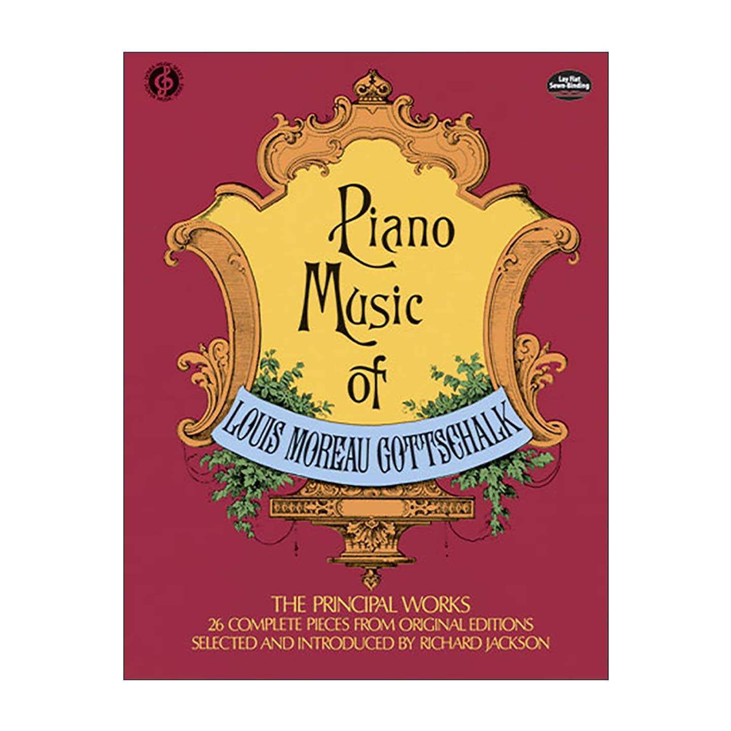英文原版 Piano Music 路易斯·莫罗·戈特沙尔克钢琴音乐作品集 英文版 进口英语原版书籍