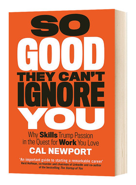 优秀到让人无法忽视 英版 So Good They Can't Ignore You英文原版企业管理 英文版进口英语书籍