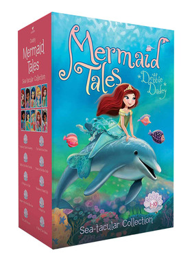美人鱼故事10册盒装 Mermaid Tales Sea-tacular Collection Books 1-10 英文原版儿童读物 进口英语书籍