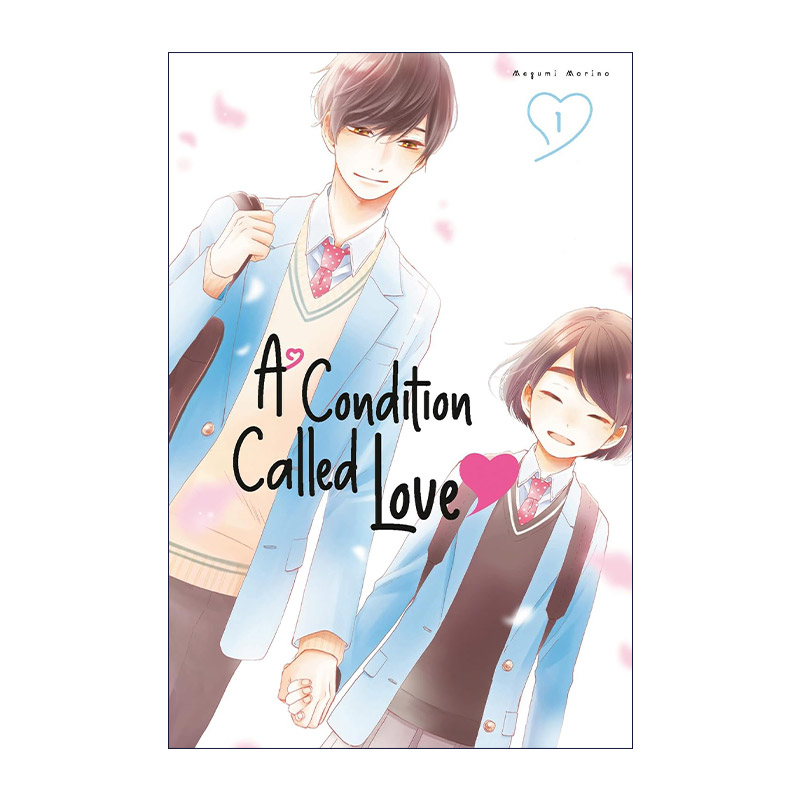 英文原版 A Condition Called Love 01 花野井同学和相思病1 同名动漫漫画 森野萌 英文版 进口英语原版书籍