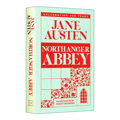英文原版 Northanger Abbey 诺桑觉寺 精装麦克米伦收藏馆系列 Macmillan Collector's Library 简奥斯汀250周年纪念版 金边口袋书