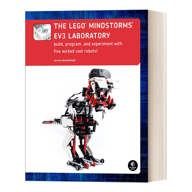 英文原版The LEGO MINDSTORMS EV3 Laboratory 乐高机器人EV3创意实验室 5个超酷乐高机器人设计与制作实例 英文版 进口英语书籍