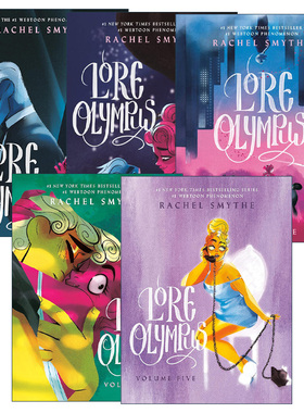 英文原版 Lore Olympus 奥林匹斯爱情故事系列5册 漫画 Rachel Smythe 英文版 进口英语原版书籍