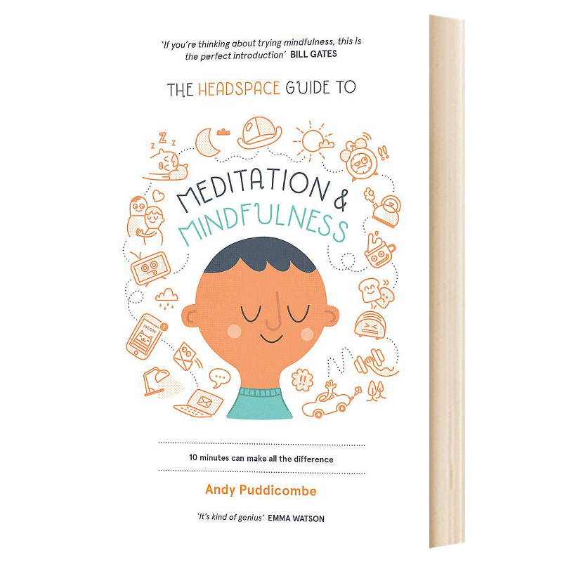 简单冥想术 激活你的潜在创造力 The Headspace Guide to Mindfulness & Meditation 英文原版成功励志读物 进口英语书籍