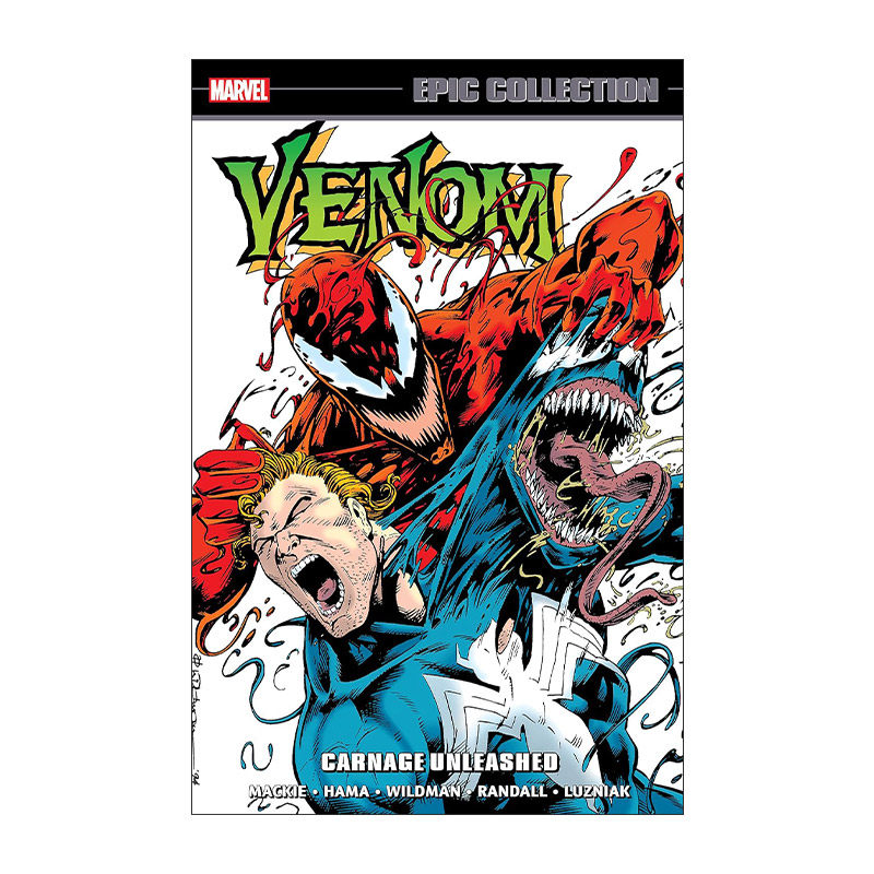 英文原版 Venom Epic Collection Carnage Unleashed 毒液史诗珍藏集 屠戮释放 漫威漫画 Mike Lackey 英文版 进口英语原版书籍