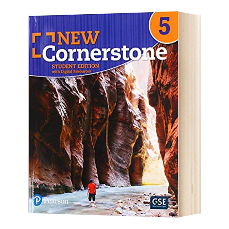 New Cornerstone Grade 5 Student Edition with Digital Resources 美国ESL综合小学教材 第5级 学生书英文原版小学教辅 进口书籍